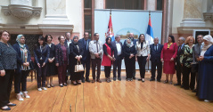 9 July 2019 The PFG with Algeria in meeting with the Algerian parliamentary delegation